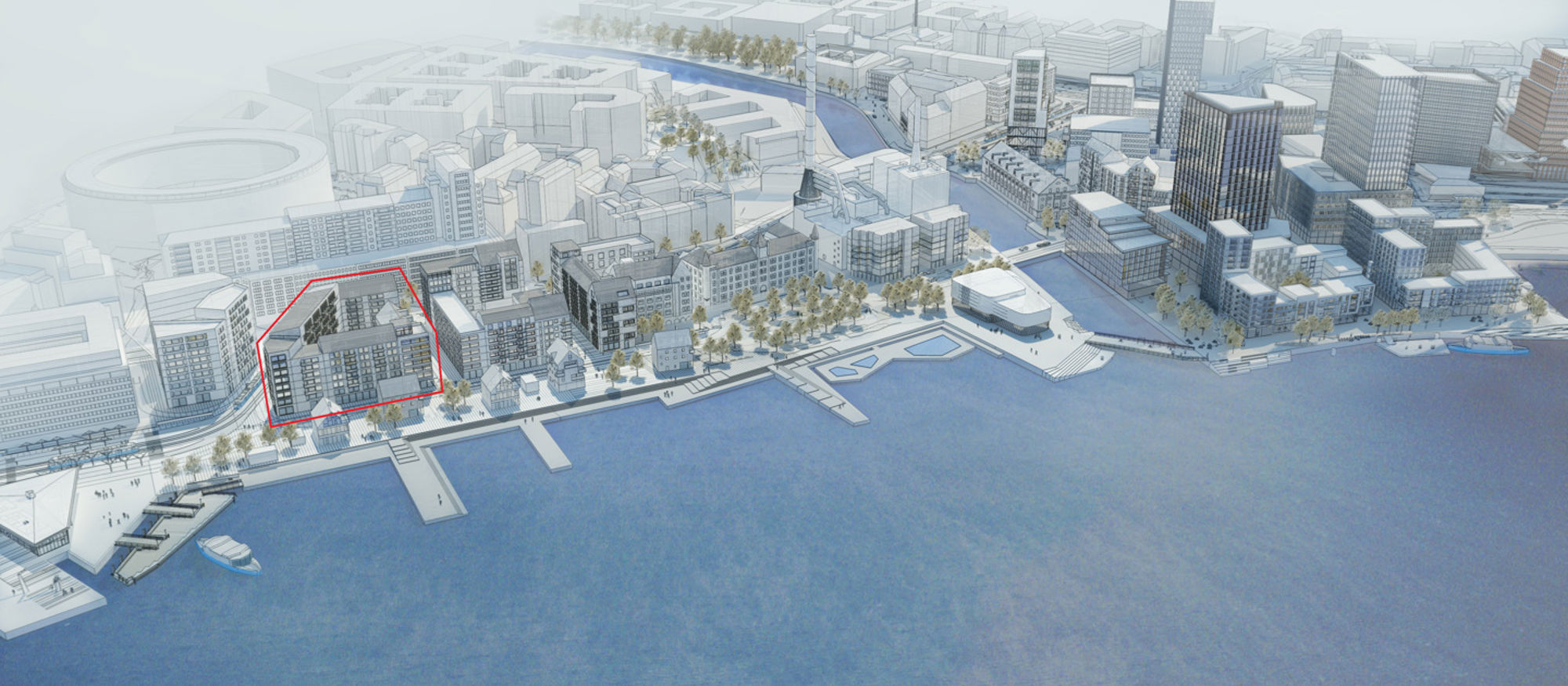 Veidekke Bostad utvecklar Skeppsbron i Göteborg