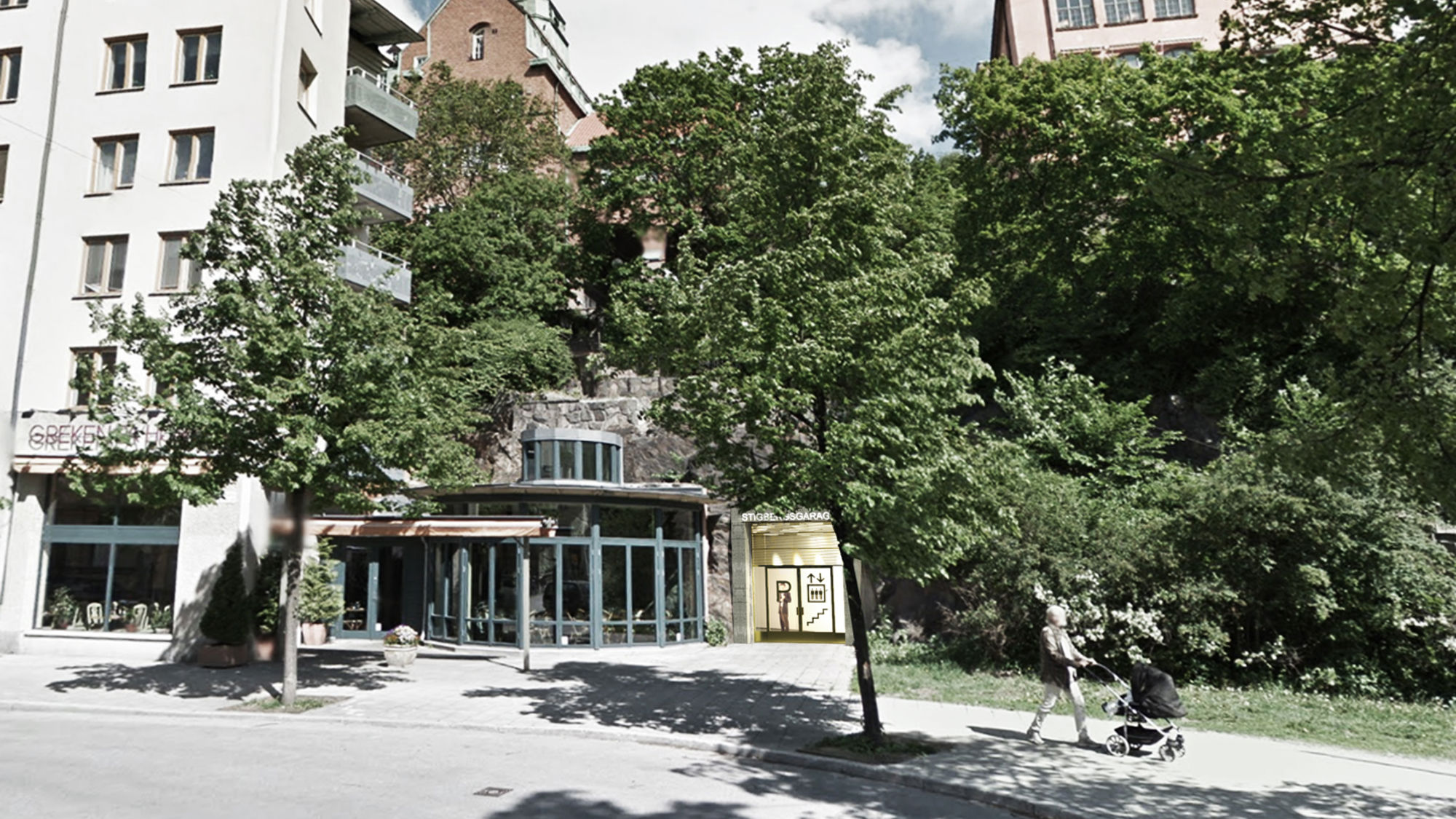 Veidekke Entreprenad bygger parkeringsgarage för en bättre Stockholmsmiljö