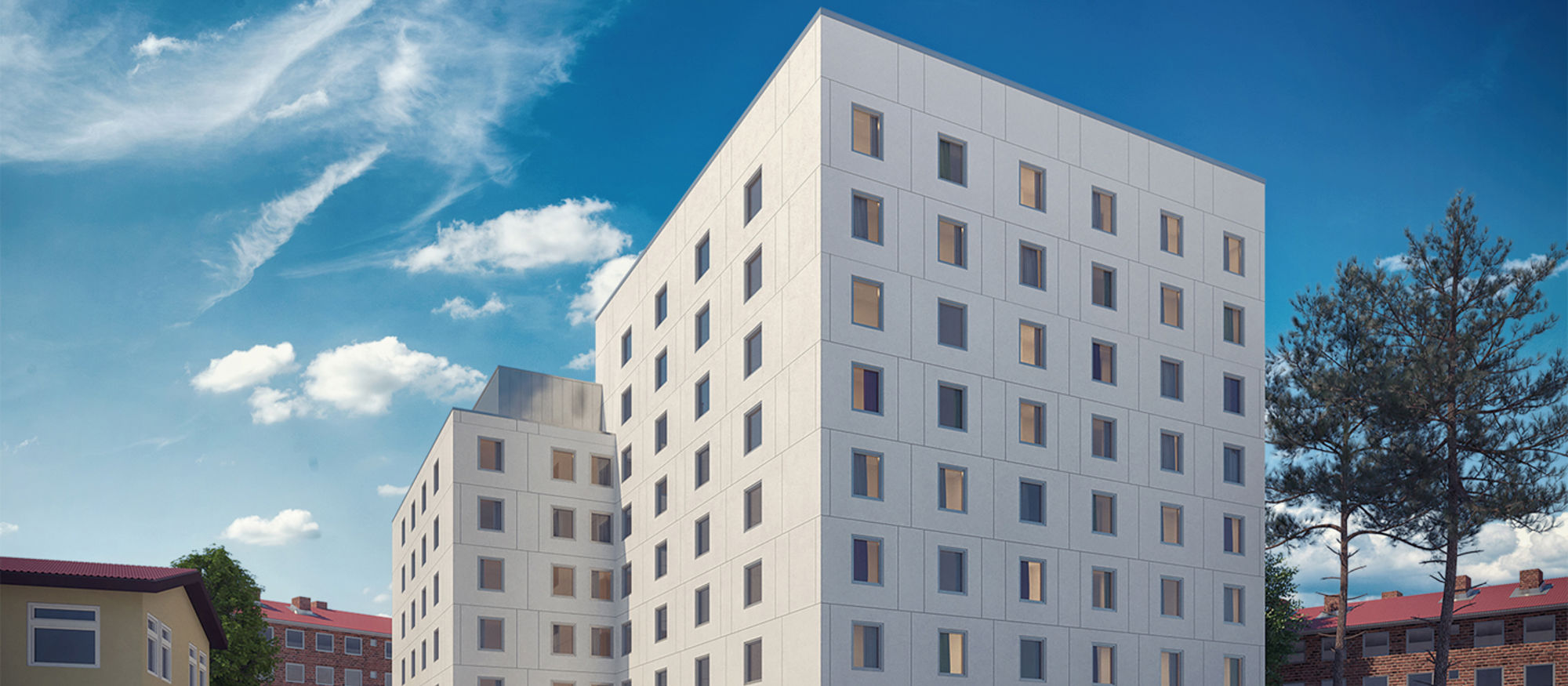 Veidekke bygger bostäder för 192 studenter