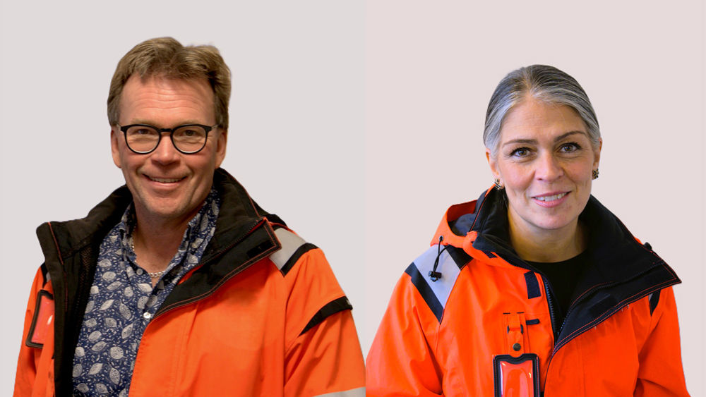 Stefan Strömberg och Ansieh Sabetirad