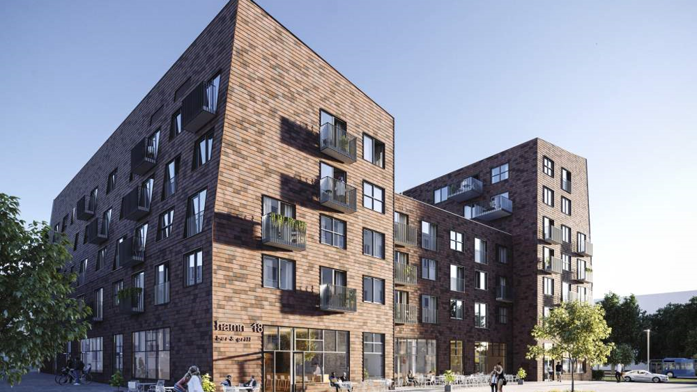 Veidekke bygger 122 unika bostadsrätter åt HSB Göteborg