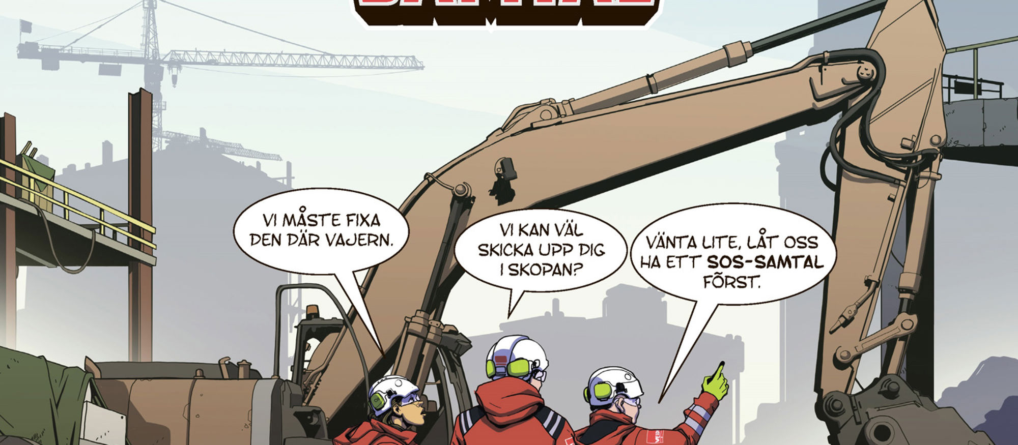 Veidekke lägger fokus på samtalet i säkerhetsarbetet