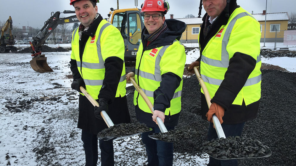 Första spadtaget Kristinehamn