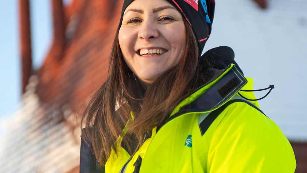 Porträtt av en medarbetare på Veidekke