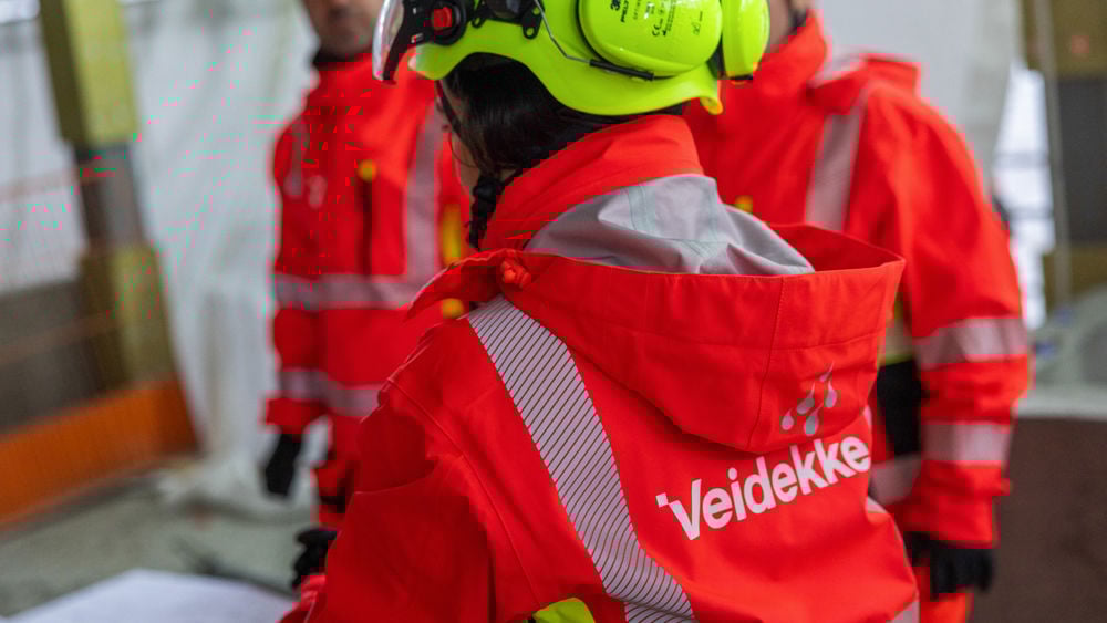 Pressbild Veidekke ny logo