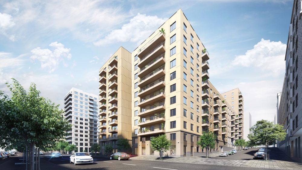Digital säljstart för Haga Boulevard – 127 nya lägenheter i Hagastaden