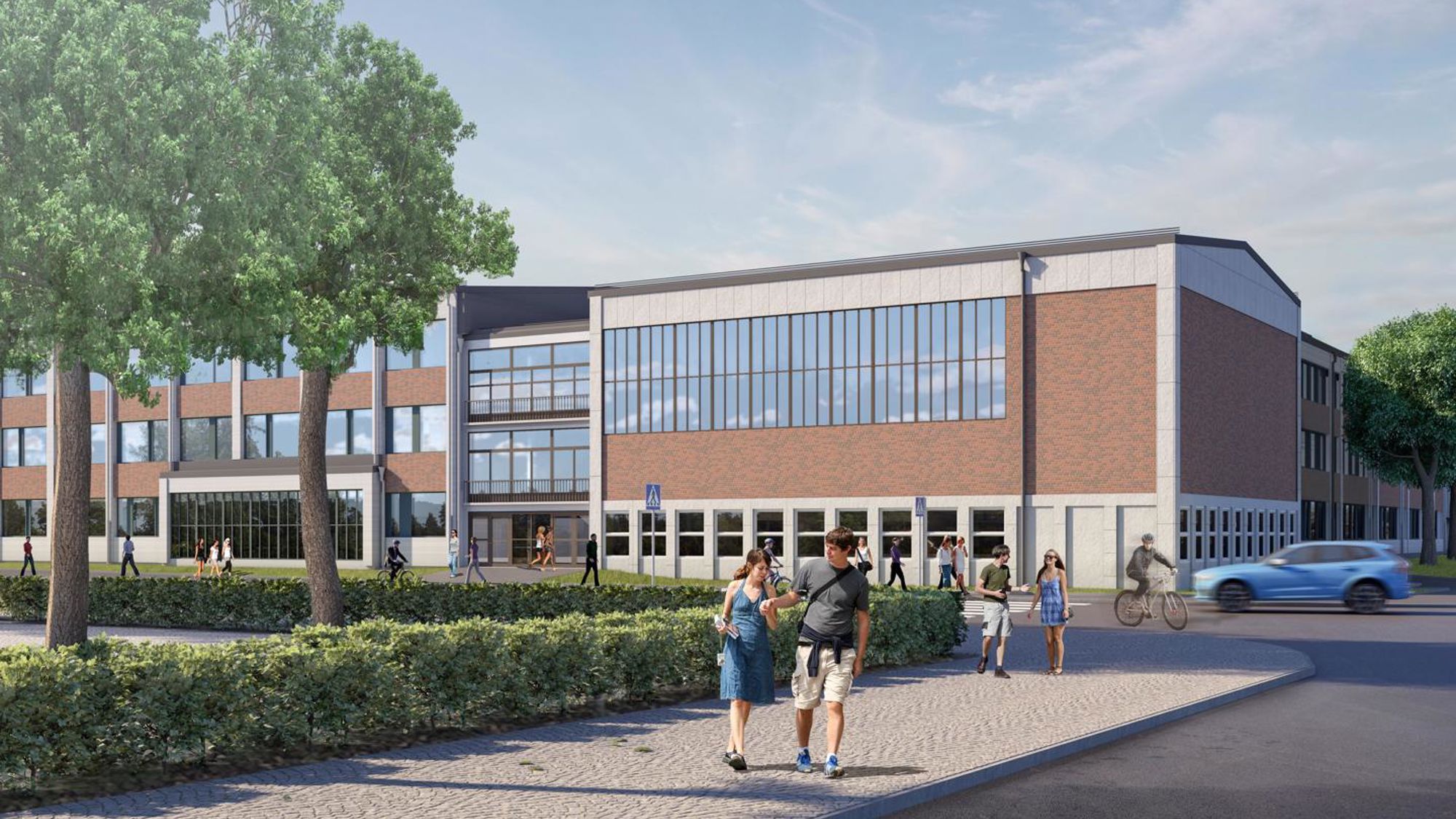 Veidekke bygger nya Brantingsskolan åt Skolfastigheter i Uppsala