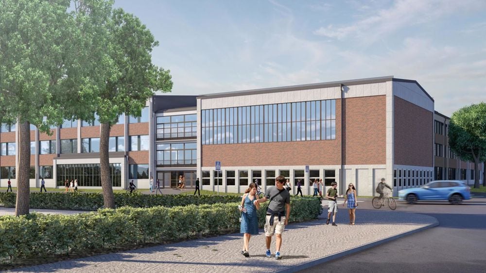 Veidekke bygger nya Brantingsskolan åt Skolfastigheter i Uppsala