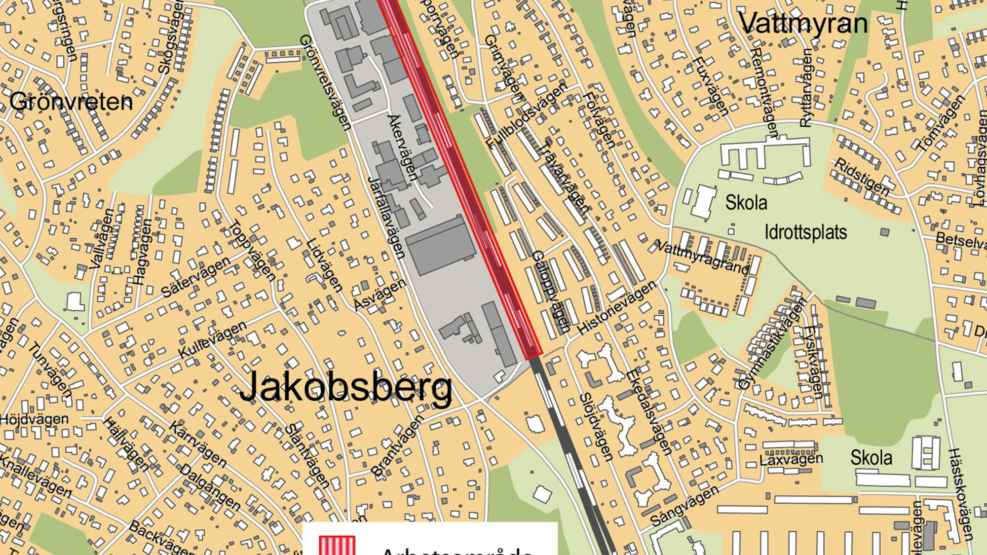 Veidekke uppför stödmur, väg- och ledningsomläggning för projektet Mälarbanan
