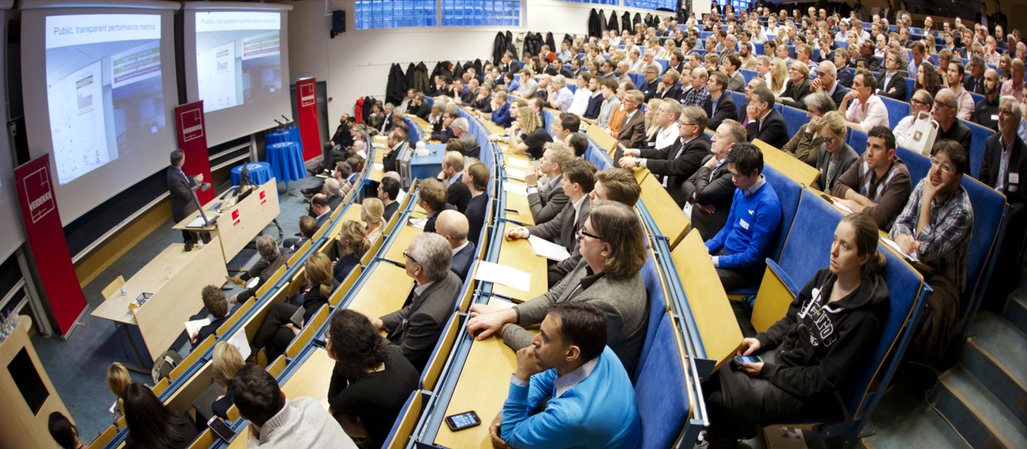 Fullt hus. Foto: Ryno Quantz.