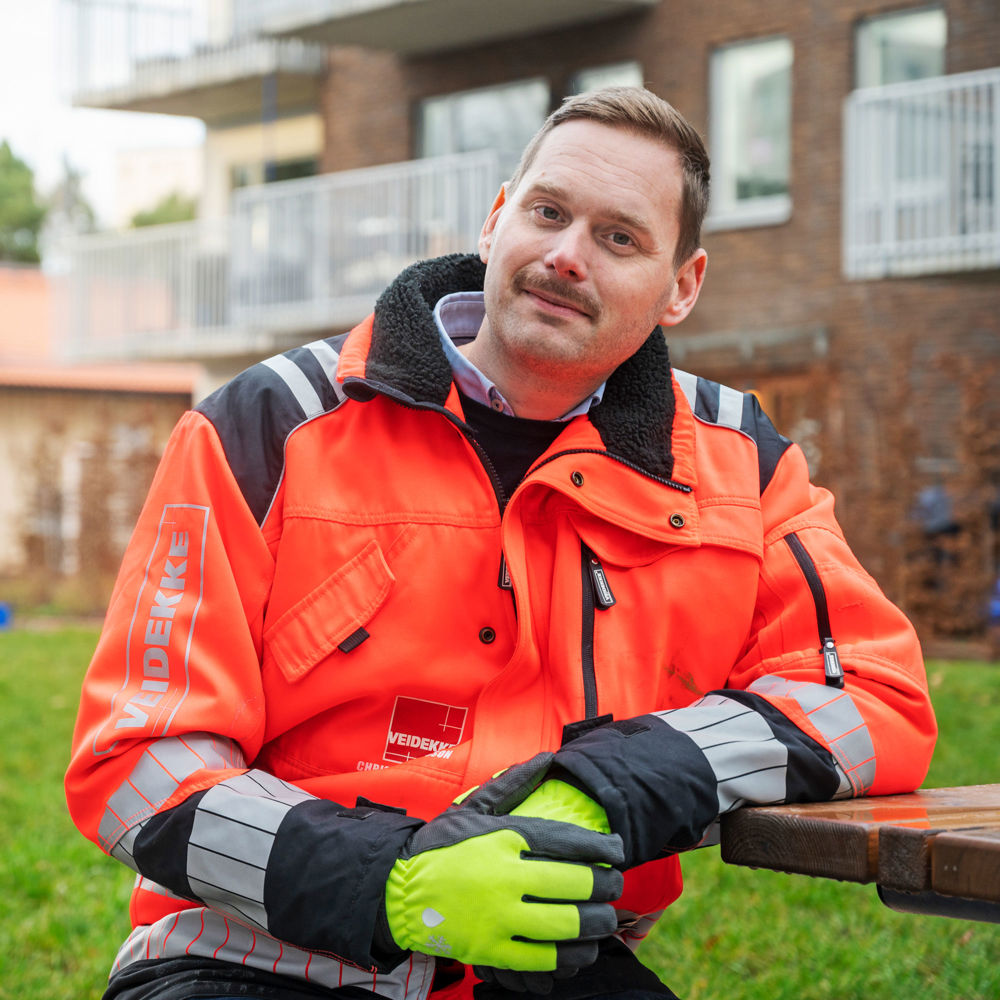 Medarbetare på Veidekke.