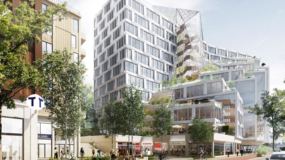 Veidekke förvärvar 80 000 kvm i Solna