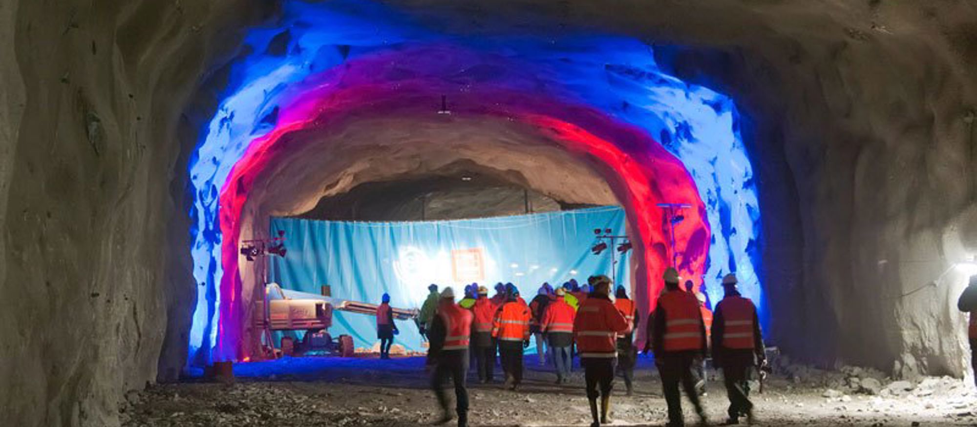 Tunnelgenomslag under Traneberg