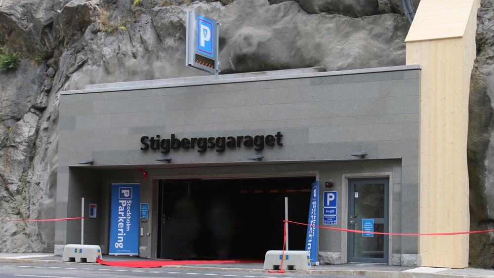 Invigning av Stigbergsgaraget