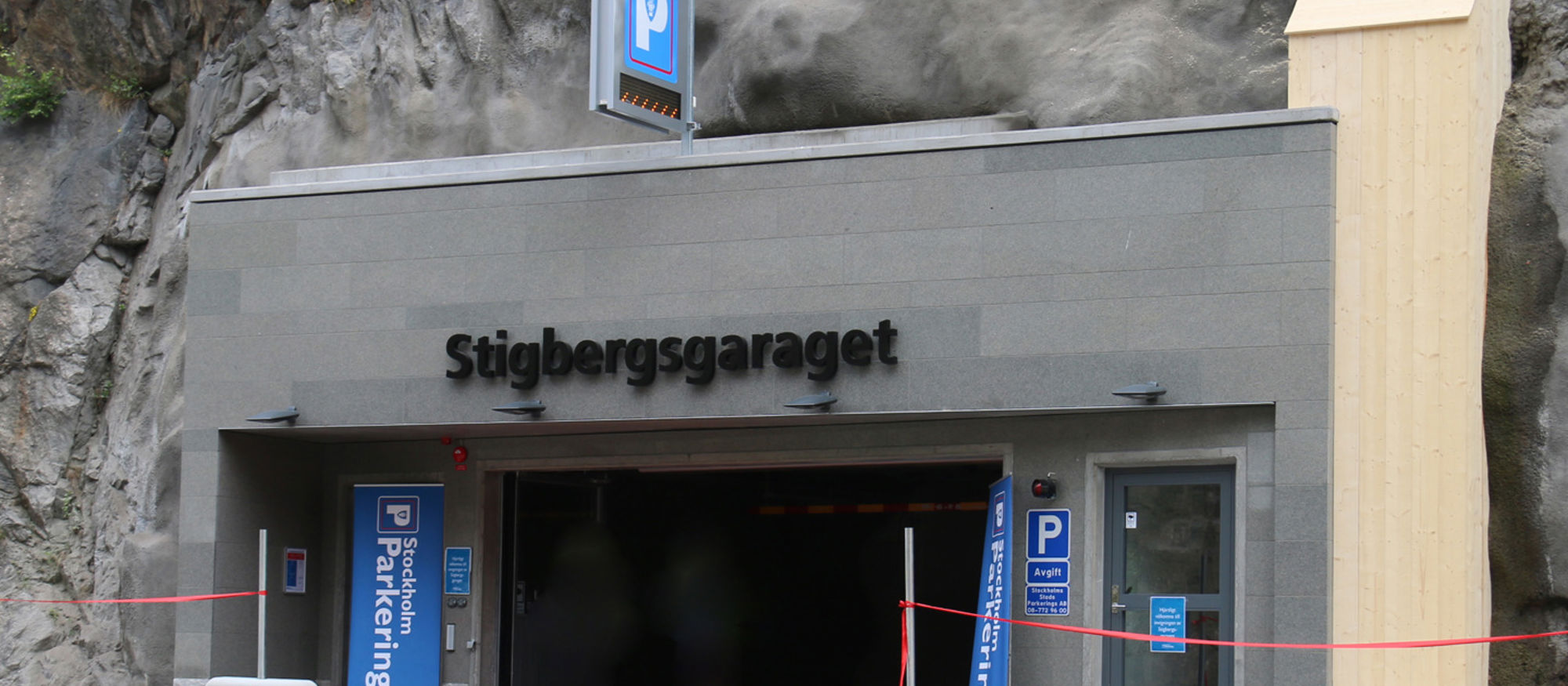 Invigning av Stigbergsgaraget