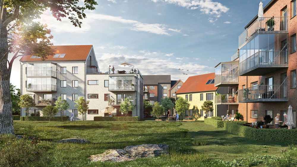 Klart med byggstart för Veidekkes lägenheter i Viken, Helsingborg