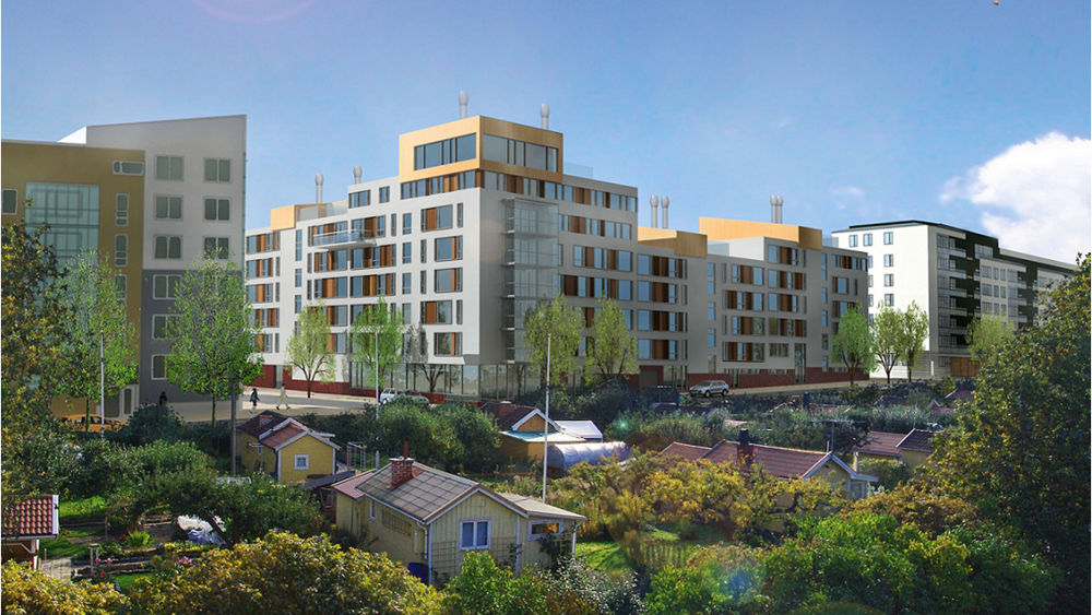 Veidekke bygger för Svenska Bostäder i Annedal