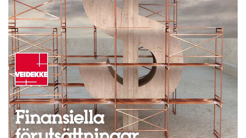 Ny rapport från Veidekke om de finansiella förutsättningarna för ökat byggande av hyresbostäder.