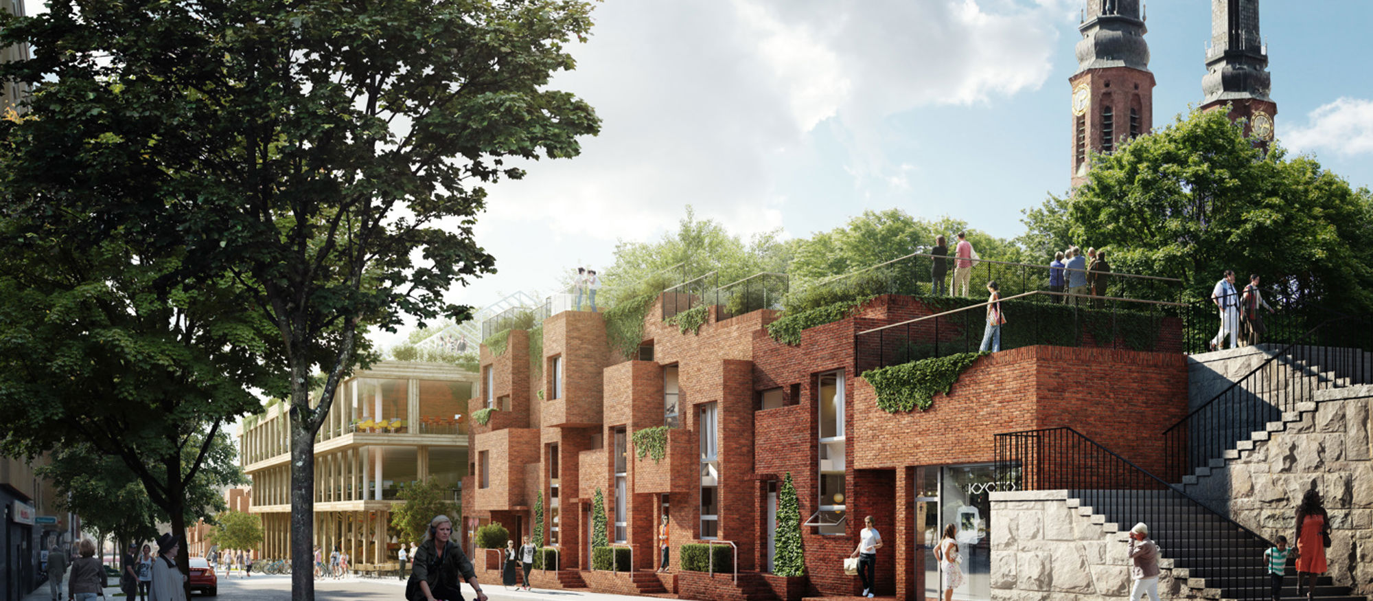 Hornsbruksgatan (illustration), Veidekke och Utopia Arkitekter