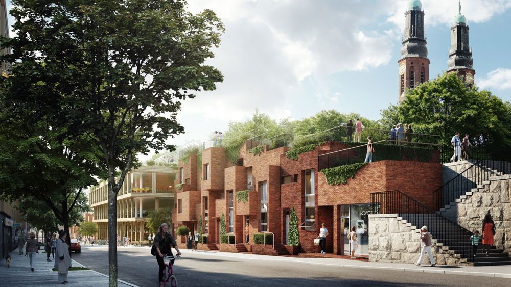 Hornsbruksgatan (illustration), Veidekke och Utopia Arkitekter