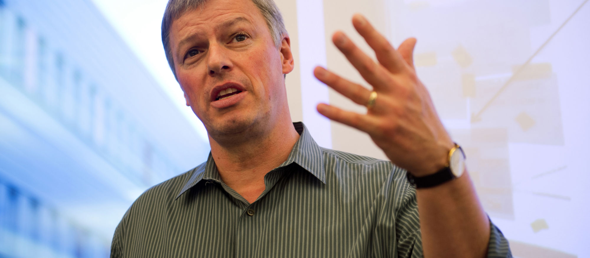 Professor Martin Fischer, Stanford Univeristy. Foto: Ryno Quantz.