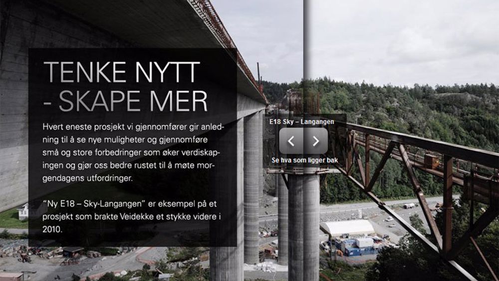 Veidekke ASA - Års- och samhällsrapport 2010