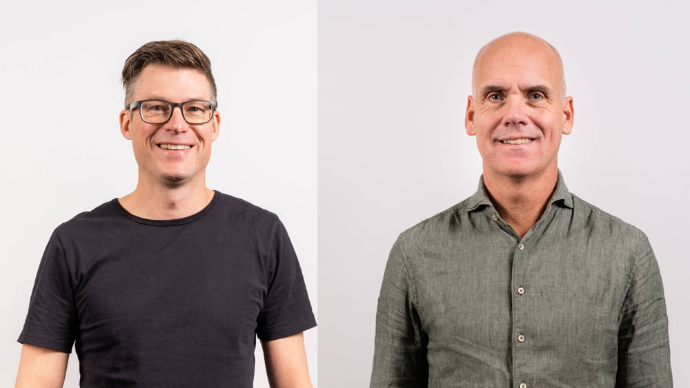 Regionchefer Fredrik och Peter
