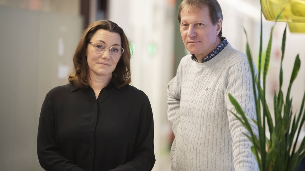 Ulrika Svärd och Lennart Weiss