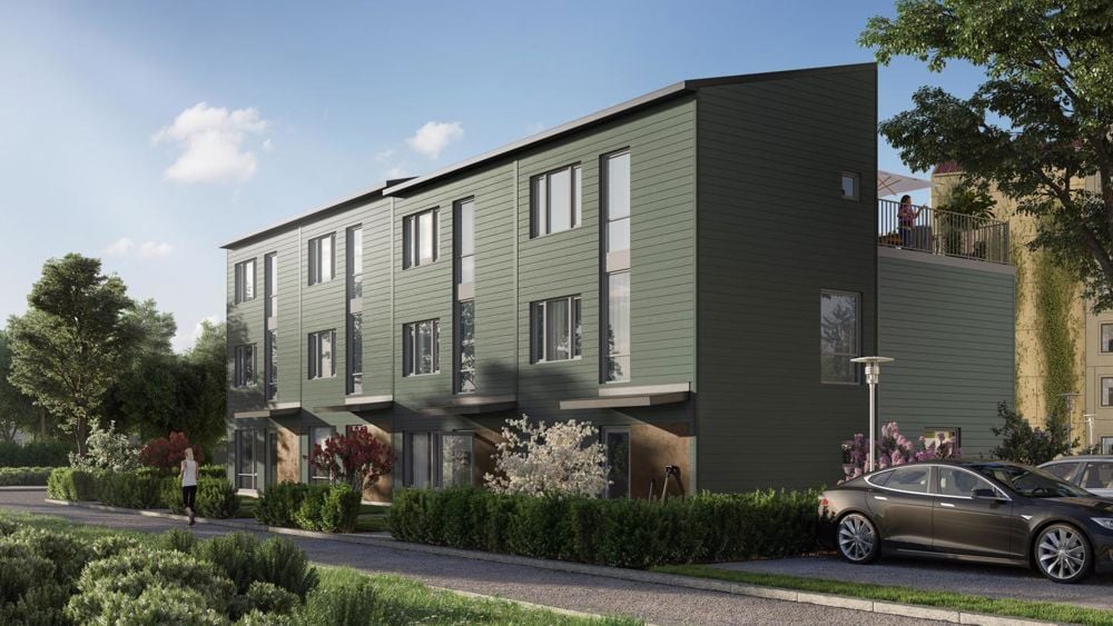 Säljstart för Veidekkes radhus i Kallhäll