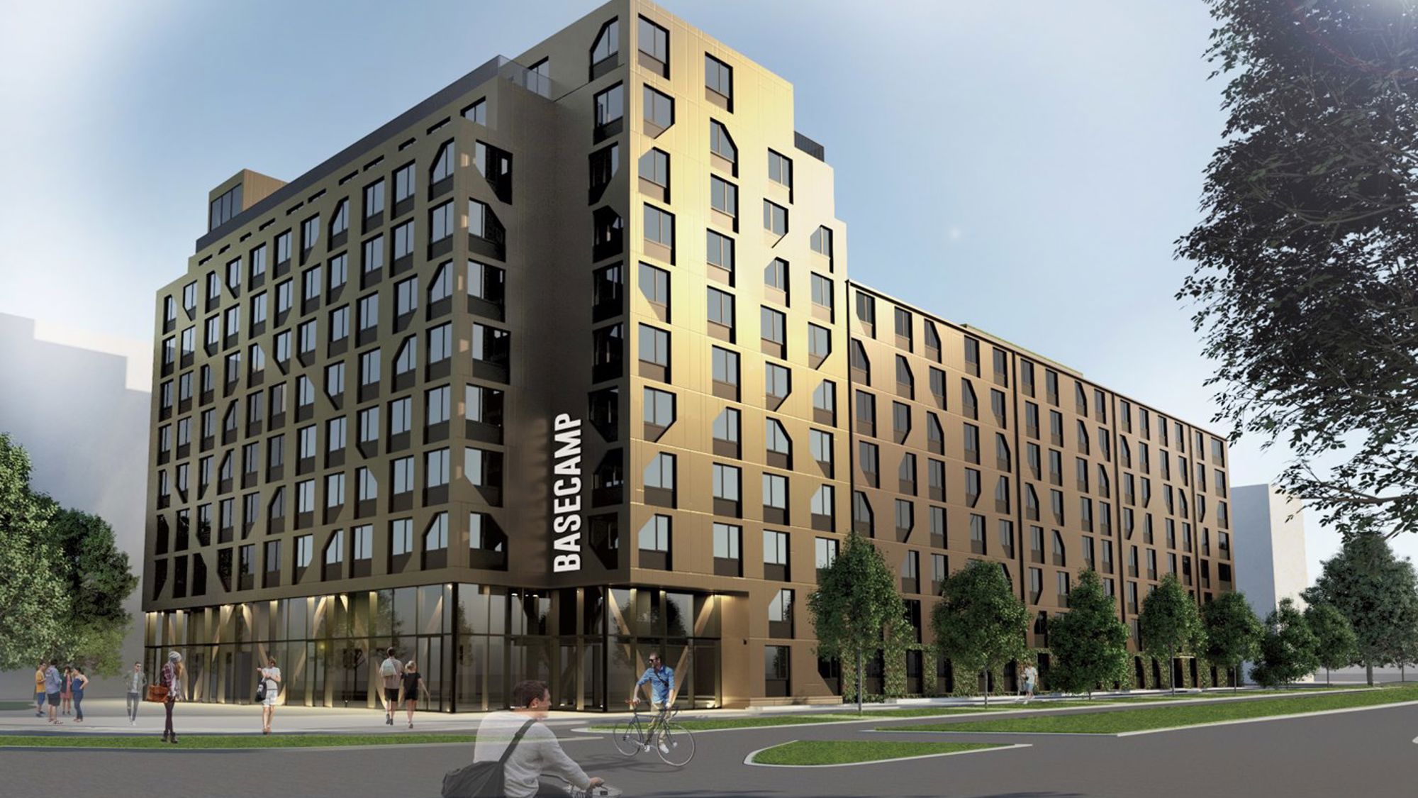 BaseCamp studentbostäder i Västra Hamnen