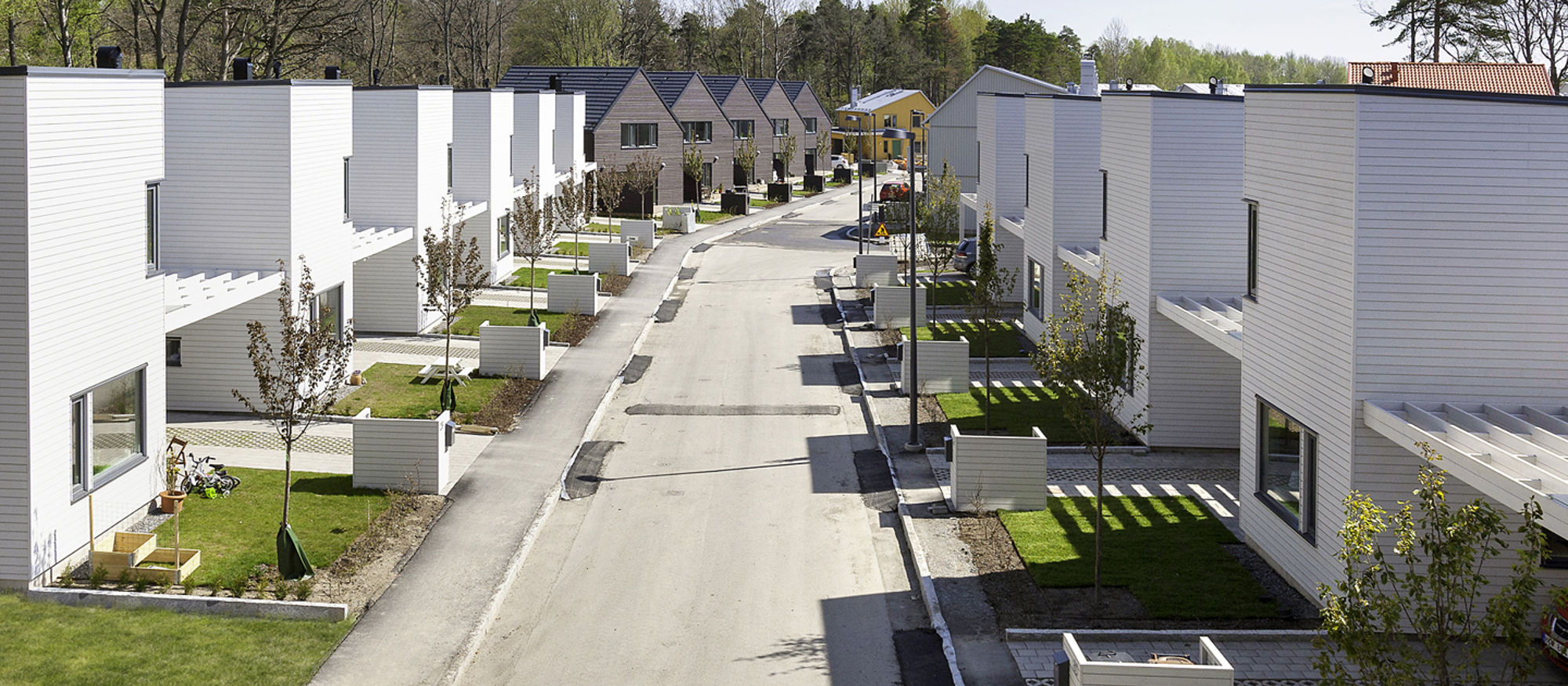 Nya småhusområdet i Lilla Sköndal är slutsålt 
