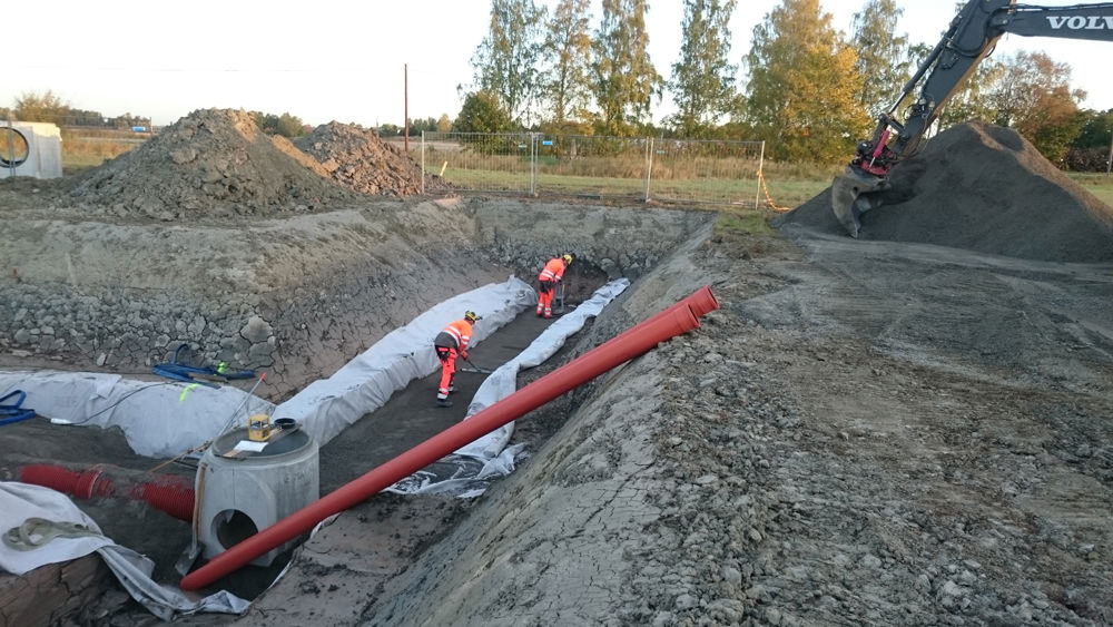 Ombyggnad av Almungevägen