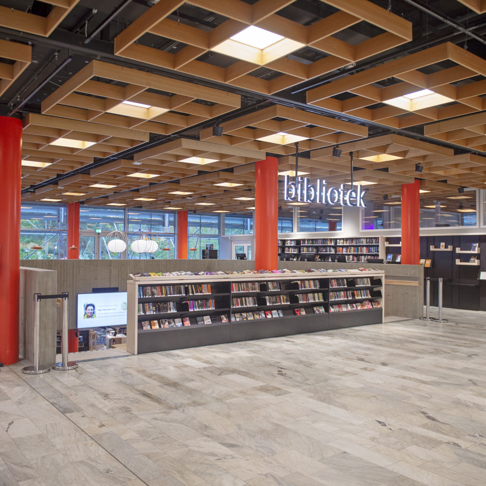 Bibliotek i Lidingö Stadshus